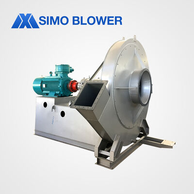 Qualité Ventilateur centrifugeur haute pression personnalisable pour le transport de gaz à haute température avec des matériaux résistants à la chaleur Usine