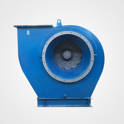 Qualité Ventilateur centrifuge industriel avec lames d'impulsion résistantes à l'usure pour l'extraction de gaz de combustion à haute température et conception de lames d'impulsion à l'envers Usine